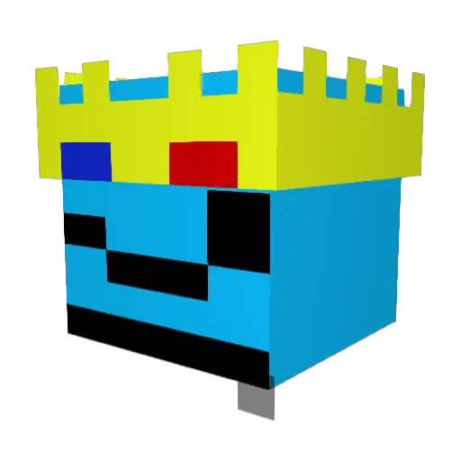 elprolucas Minecraft avatar head, 3D render