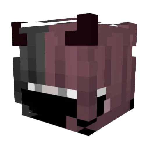 elsaandco Minecraft avatar head, 3D render