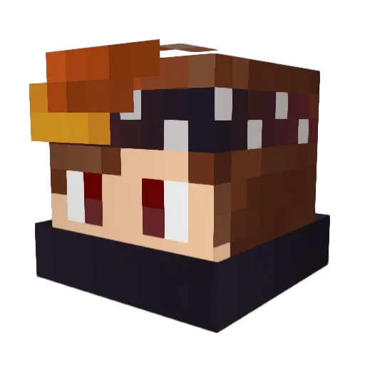elsebii_yt Minecraft avatar head, 3D render