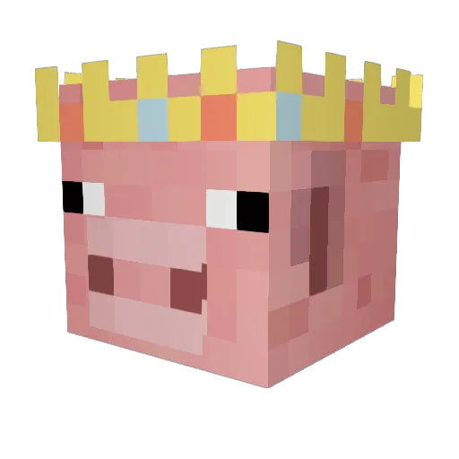 elsias08 Minecraft avatar head, 3D render