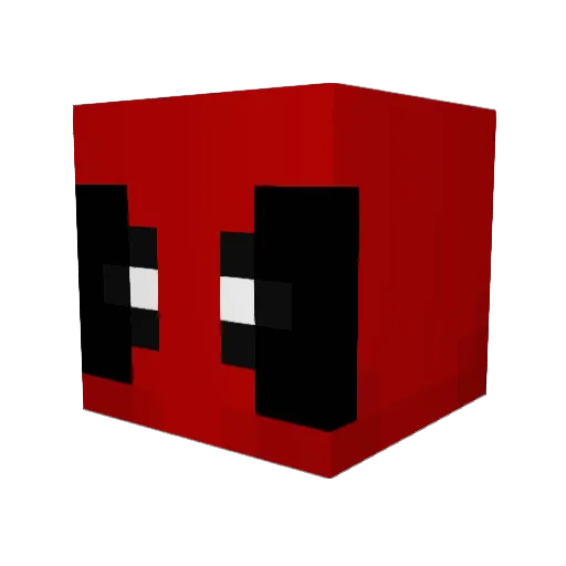 elspencico Minecraft avatar head, 3D render
