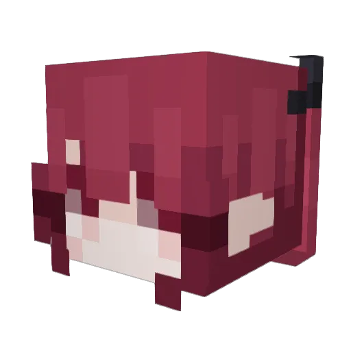 elsukka008 Minecraft avatar head, 3D render