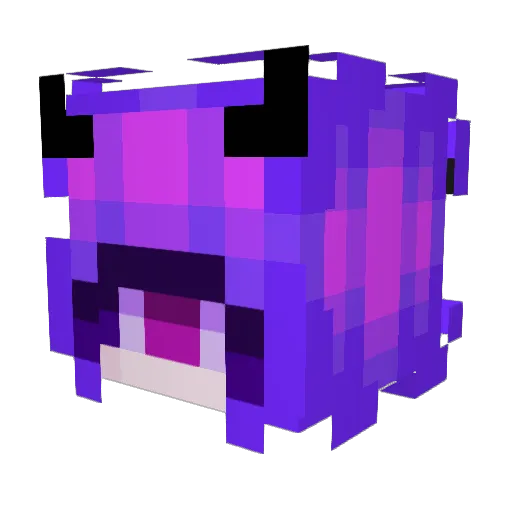 eltzuchan Minecraft avatar head, 3D render