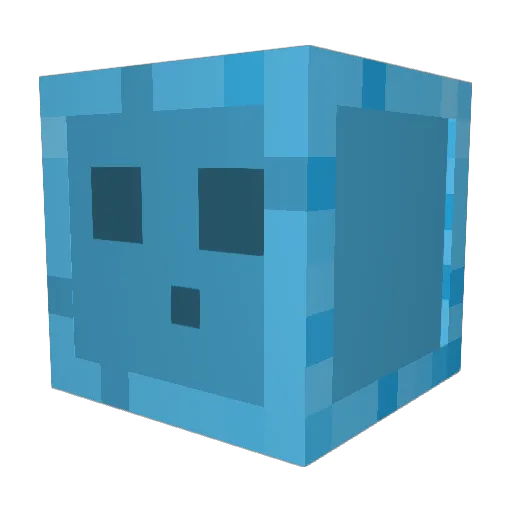elvin0_o Minecraft avatar head, 3D render