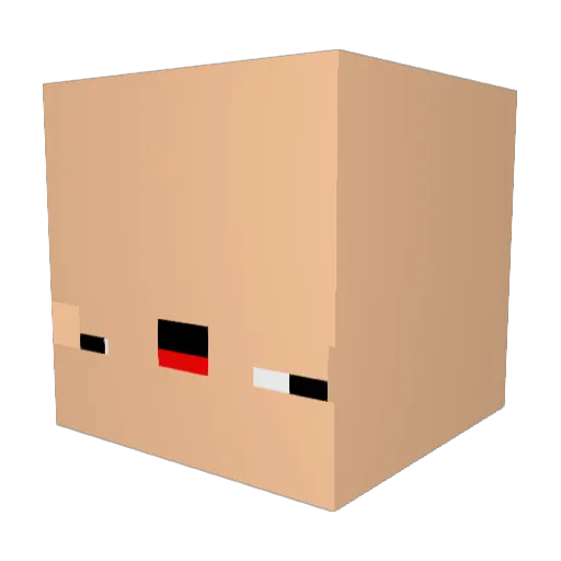 elvispresley7 Minecraft avatar head, 3D render