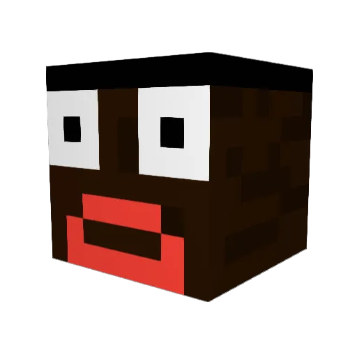 elyot_972 Minecraft avatar head, 3D render