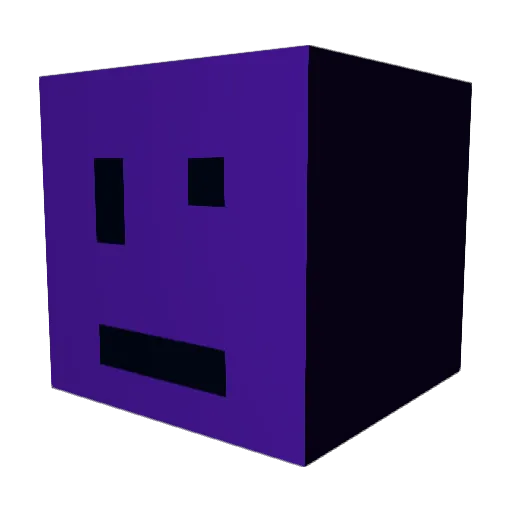 elysediamond Minecraft avatar head, 3D render