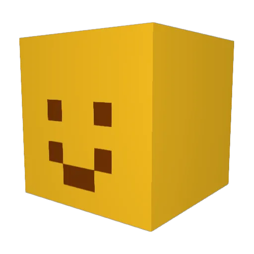 elysianil_ Minecraft avatar head, 3D render