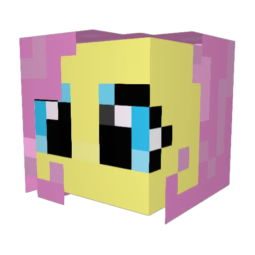 elysiumstarz Minecraft avatar head, 3D render