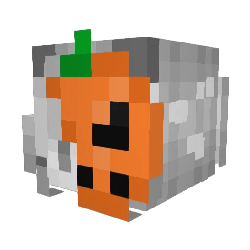 elytrachan Minecraft avatar head, 3D render
