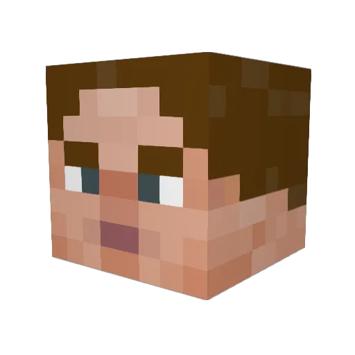 em3ry2012 Minecraft avatar head, 3D render