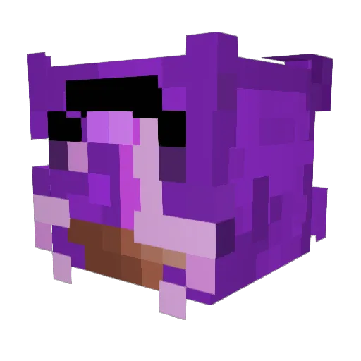 em_pyre Minecraft avatar head, 3D render