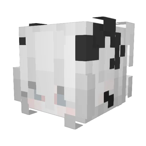 emals2 Minecraft avatar head, 3D render