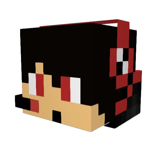 emanuele03_ Minecraft avatar head, 3D render