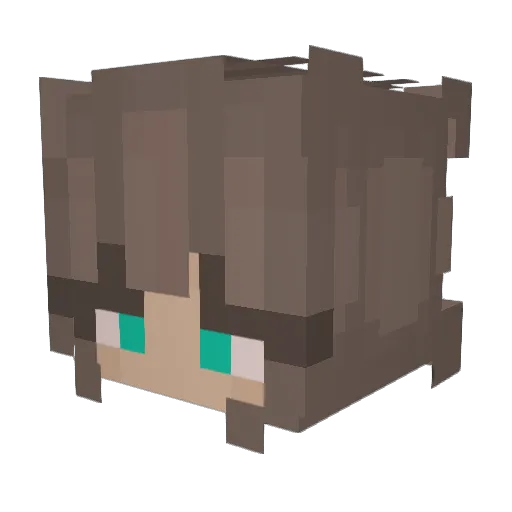 emarie24 Minecraft avatar head, 3D render