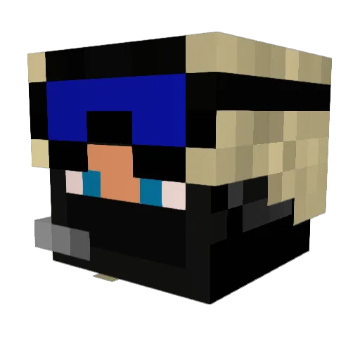ematache32 Minecraft avatar head, 3D render