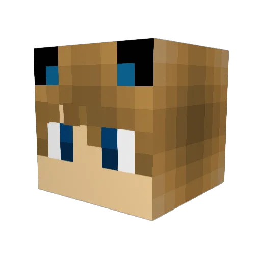 embacy08 Minecraft avatar head, 3D render