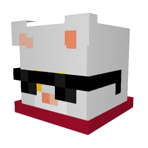 emburr205 Minecraft avatar head, 3D render