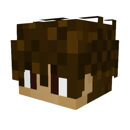 embyr3250 Minecraft avatar head, 3D render