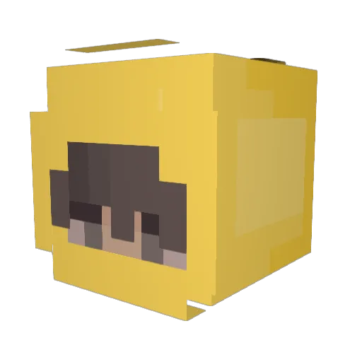 emdawg22 Minecraft avatar head, 3D render