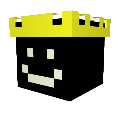emerald38389 Minecraft avatar head, 3D render