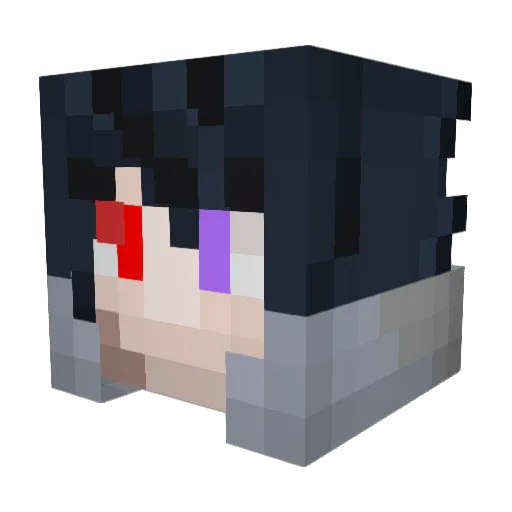 emersonbrs Minecraft avatar head, 3D render