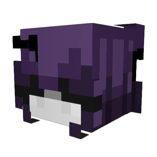 emetophxbia Minecraft avatar head, 3D render