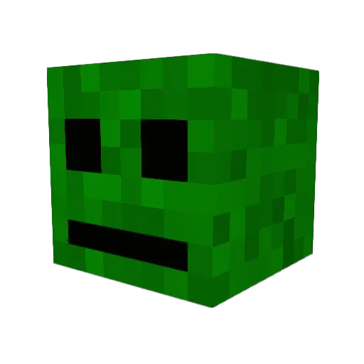 emi661 Minecraft avatar head, 3D render
