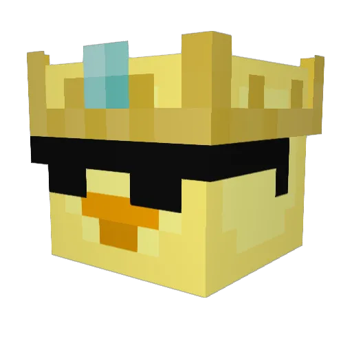 emiel9876 Minecraft avatar head, 3D render