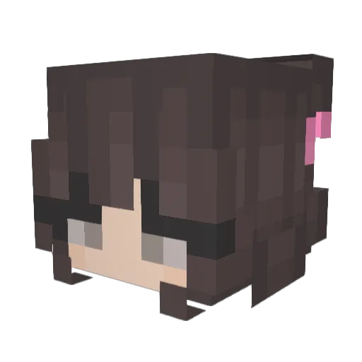 emiiirs Minecraft avatar head, 3D render