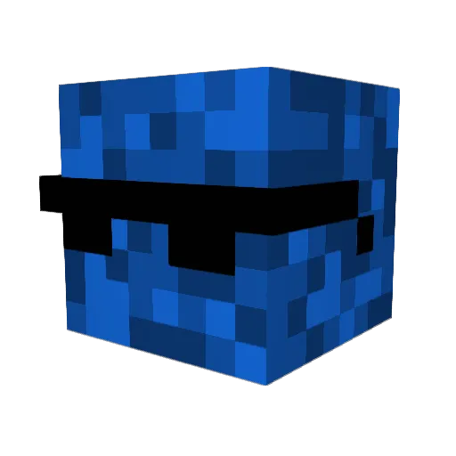 emil0906 Minecraft avatar head, 3D render