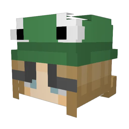 emily1459 Minecraft avatar head, 3D render