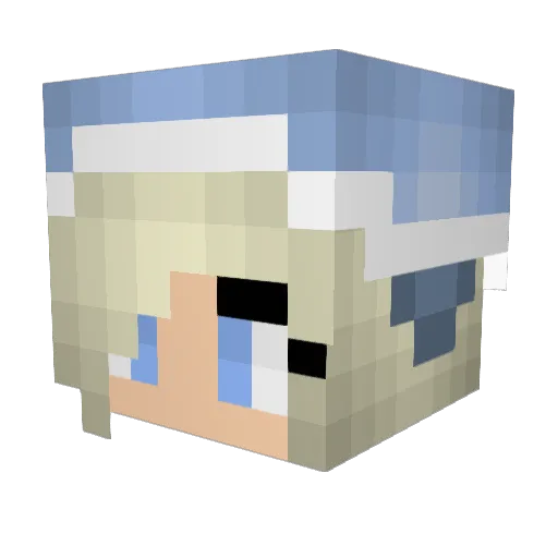 emily_910 Minecraft avatar head, 3D render