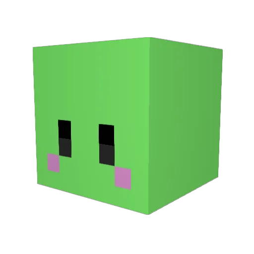 emily_shadow Minecraft avatar head, 3D render