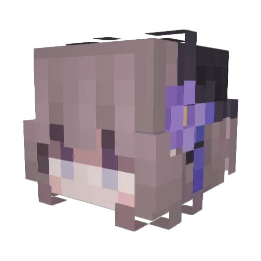 emilyb1837 Minecraft avatar head, 3D render