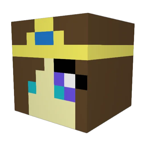 emilygodinez03 Minecraft avatar head, 3D render