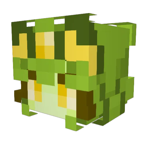 emilyxsecret Minecraft avatar head, 3D render