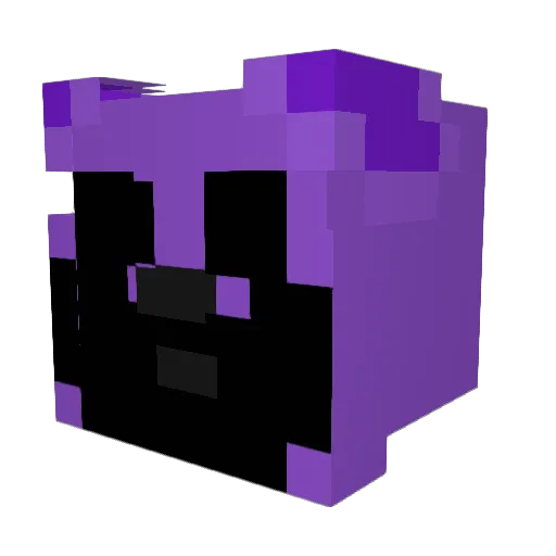emilyyyxx Minecraft avatar head, 3D render