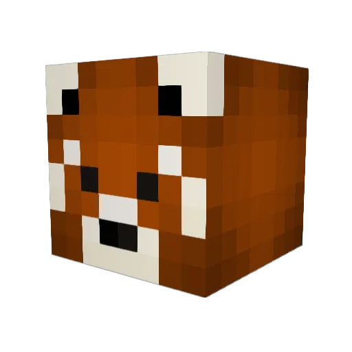 emina101 Minecraft avatar head, 3D render