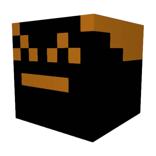 emip7 Minecraft avatar head, 3D render