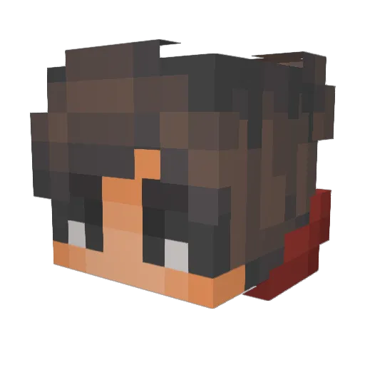 emirhanayaz Minecraft avatar head, 3D render