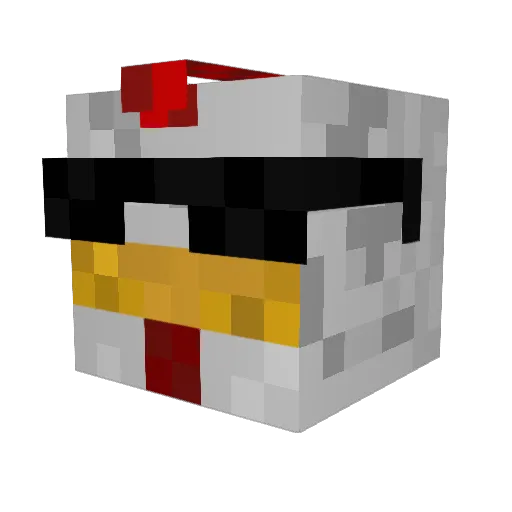 emirhann06 Minecraft avatar head, 3D render