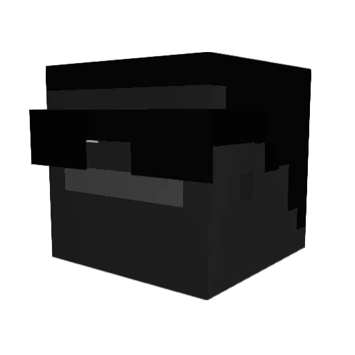emiuwu354 Minecraft avatar head, 3D render