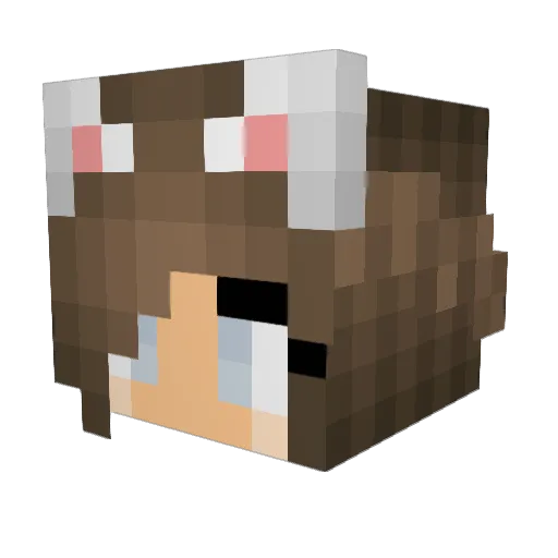 emk123456789 Minecraft avatar head, 3D render
