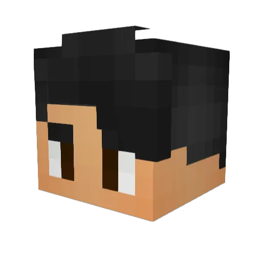 emkaythriyatoo Minecraft avatar head, 3D render