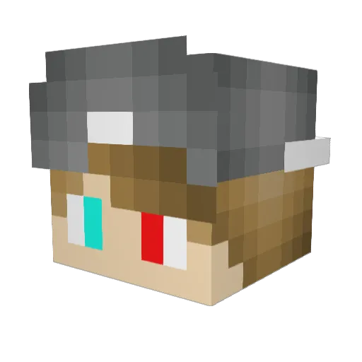 emkh78 Minecraft avatar head, 3D render