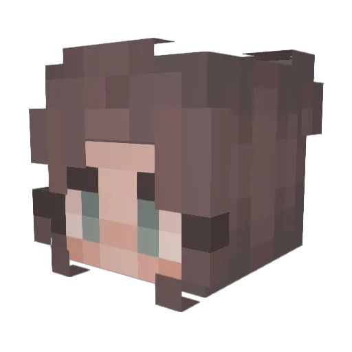 emlizmatt02 Minecraft avatar head, 3D render