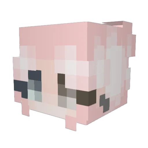 emma7601 Minecraft avatar head, 3D render
