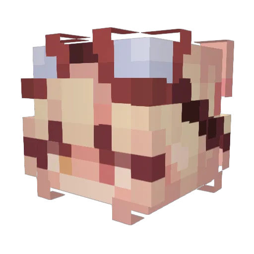 emmadodds23 Minecraft avatar head, 3D render