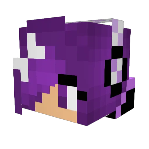 emmafyn Minecraft avatar head, 3D render